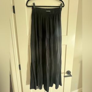 CJLA black maxi skirt size medium